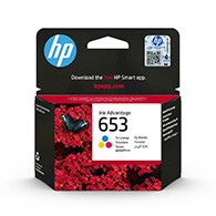 حبر طابعة HP 653 ملون