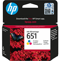 حبر طابعة HP 651 ملون