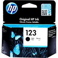 حبر طابعة HP 123 اسود
