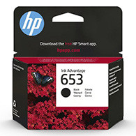 حبر طابعة HP 653 اسود
