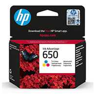 حبر طابعة HP 650 ملون